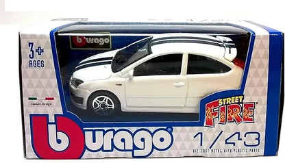 Bburago   Ford Focus ST  White & Blue