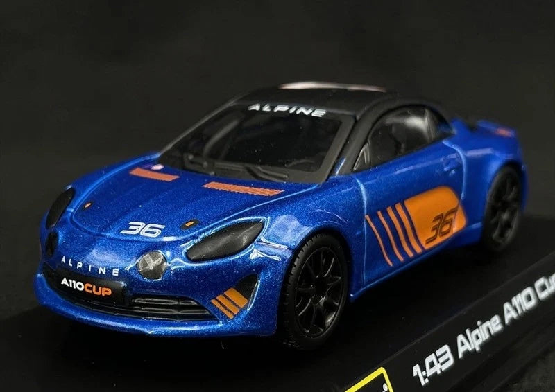 Bburago   Alpine A110 Cup  Blue Race