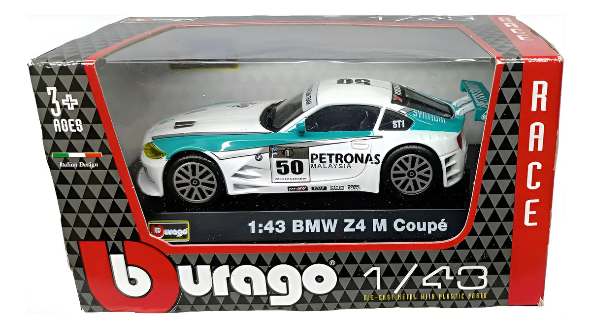 Bburago   BMW Z4 M Coupe  White Race