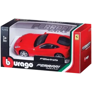 Bburago  Race & Play Ferrari F12 Berlinetta  Red