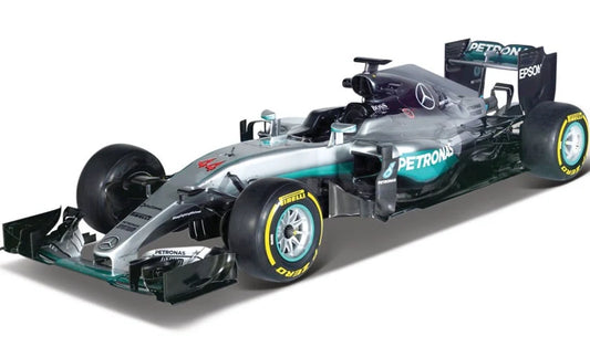 Bburago   Mercedes Formula 1 - W07 Hybrid  Silver Race