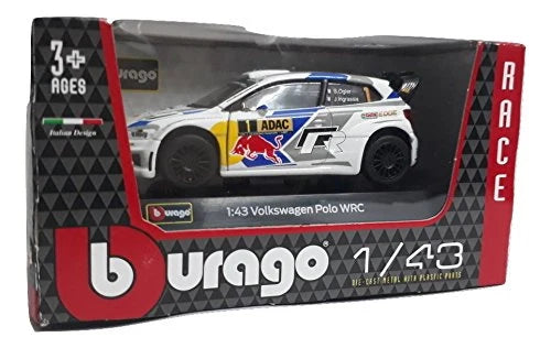 Bburago   Volkswagen Polo WRC  White Race
