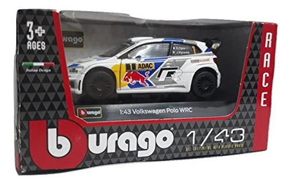 Bburago   Volkswagen Polo WRC  White Race