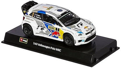 Bburago   Volkswagen Polo WRC  White Race