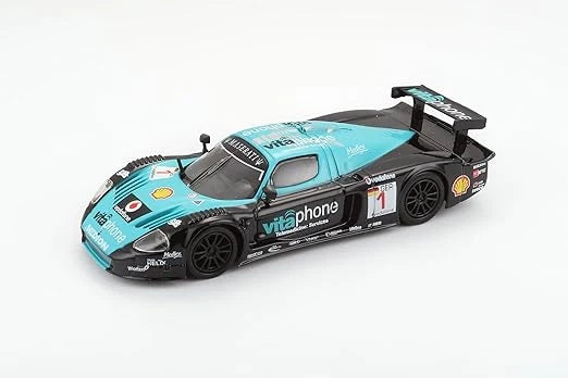 Bburago   Maserati MC12  Black & Blue Race
