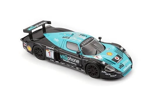 Bburago   Maserati MC12  Black & Blue Race