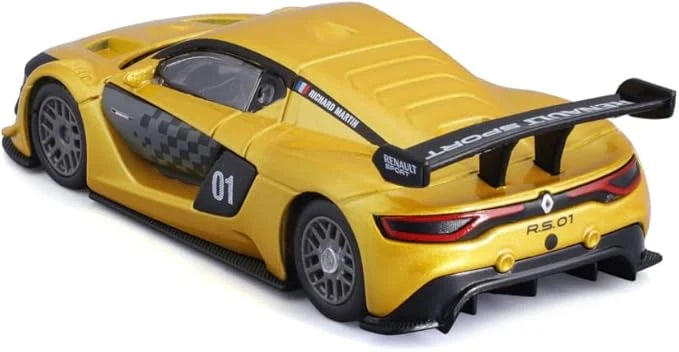 Bburago   Renault Sport R.S.01  Yellow Race