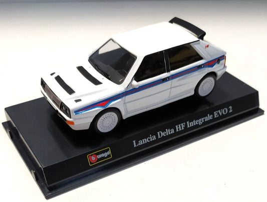 Bburago   Lancia Delta HF Integrale EVO 2  White Race