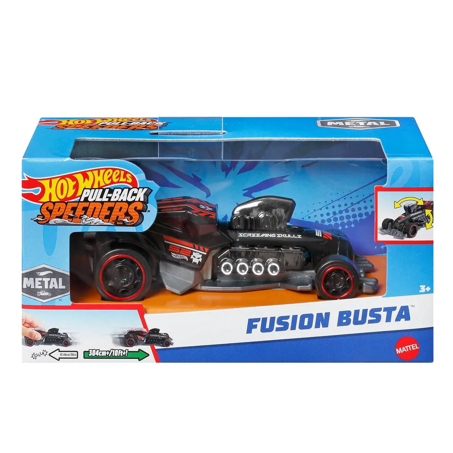 Hotwheels    Fusion Busta  Black