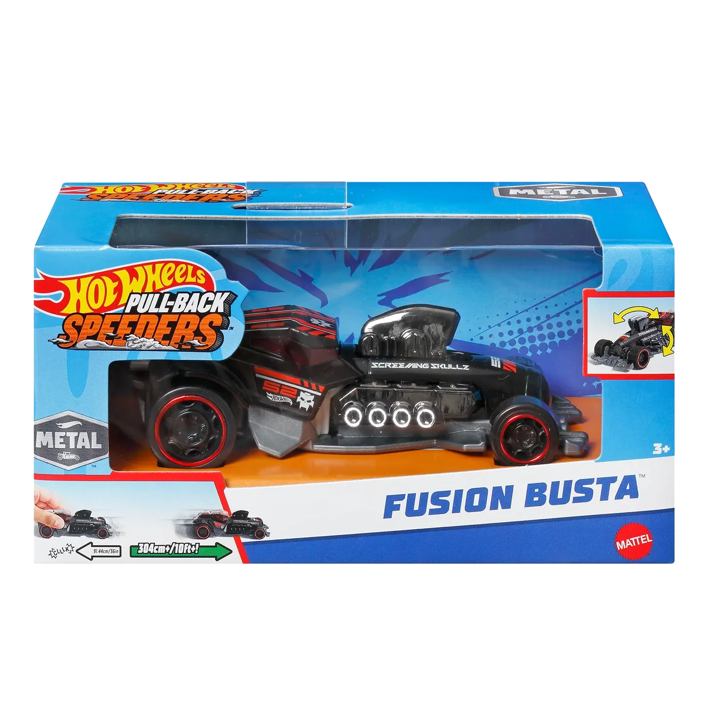 Hotwheels    Fusion Busta  Black