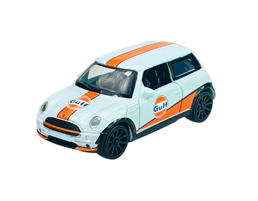 Motor Max  Gulf Mini Cooper  Blue, Orange