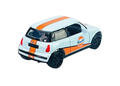 Motor Max  Gulf Mini Cooper  Blue, Orange