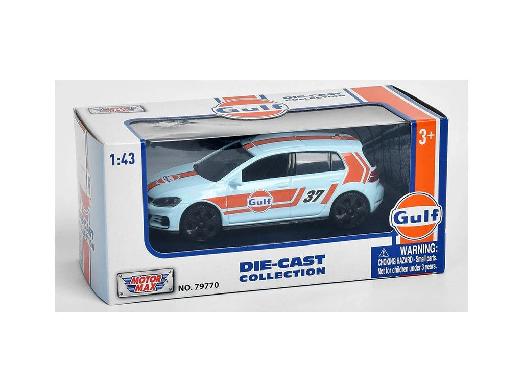 Motor Max  Gulf Volkswagen A7 GTI  Blue, Orange