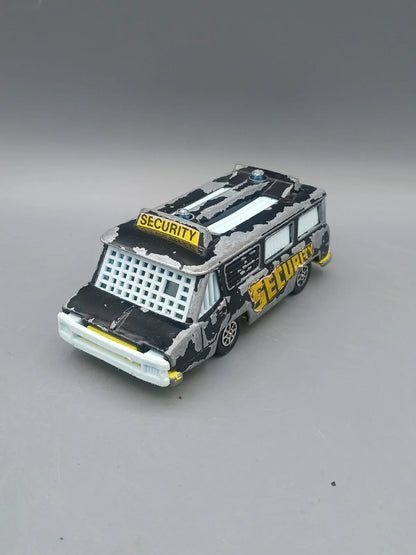 Corgi  Vintage  High Speed Secuirty Van 1970 Black Security Van