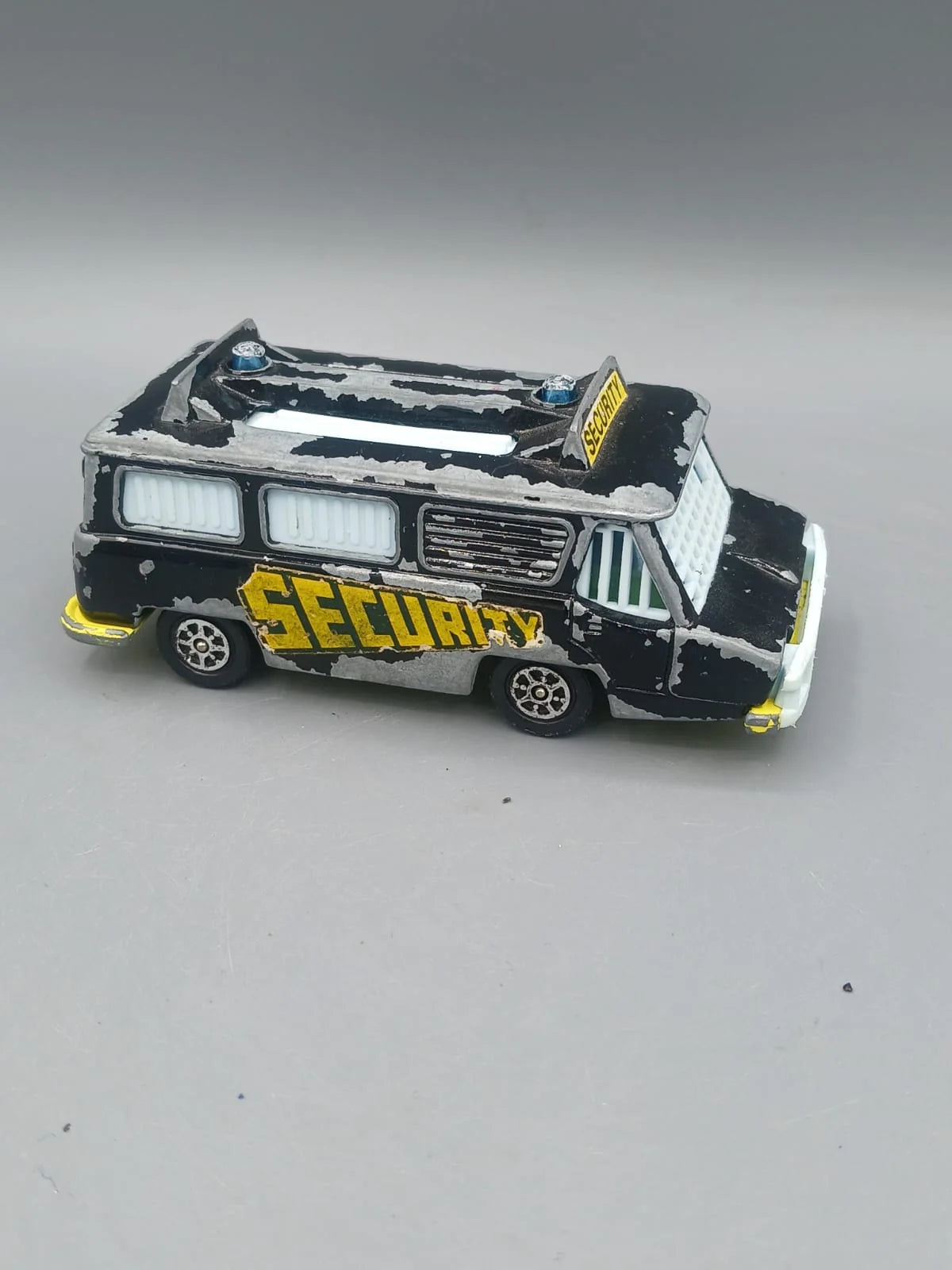 Corgi  Vintage  High Speed Secuirty Van 1970 Black Security Van