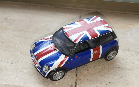 Corgi  Vintage Mini Cooper  Blue Union Jack