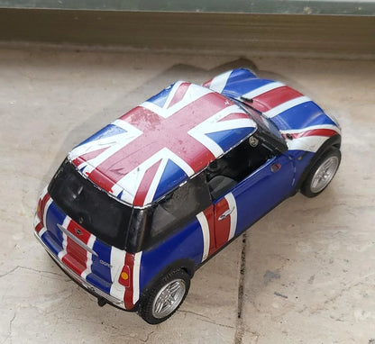 Corgi  Vintage Mini Cooper  Blue Union Jack