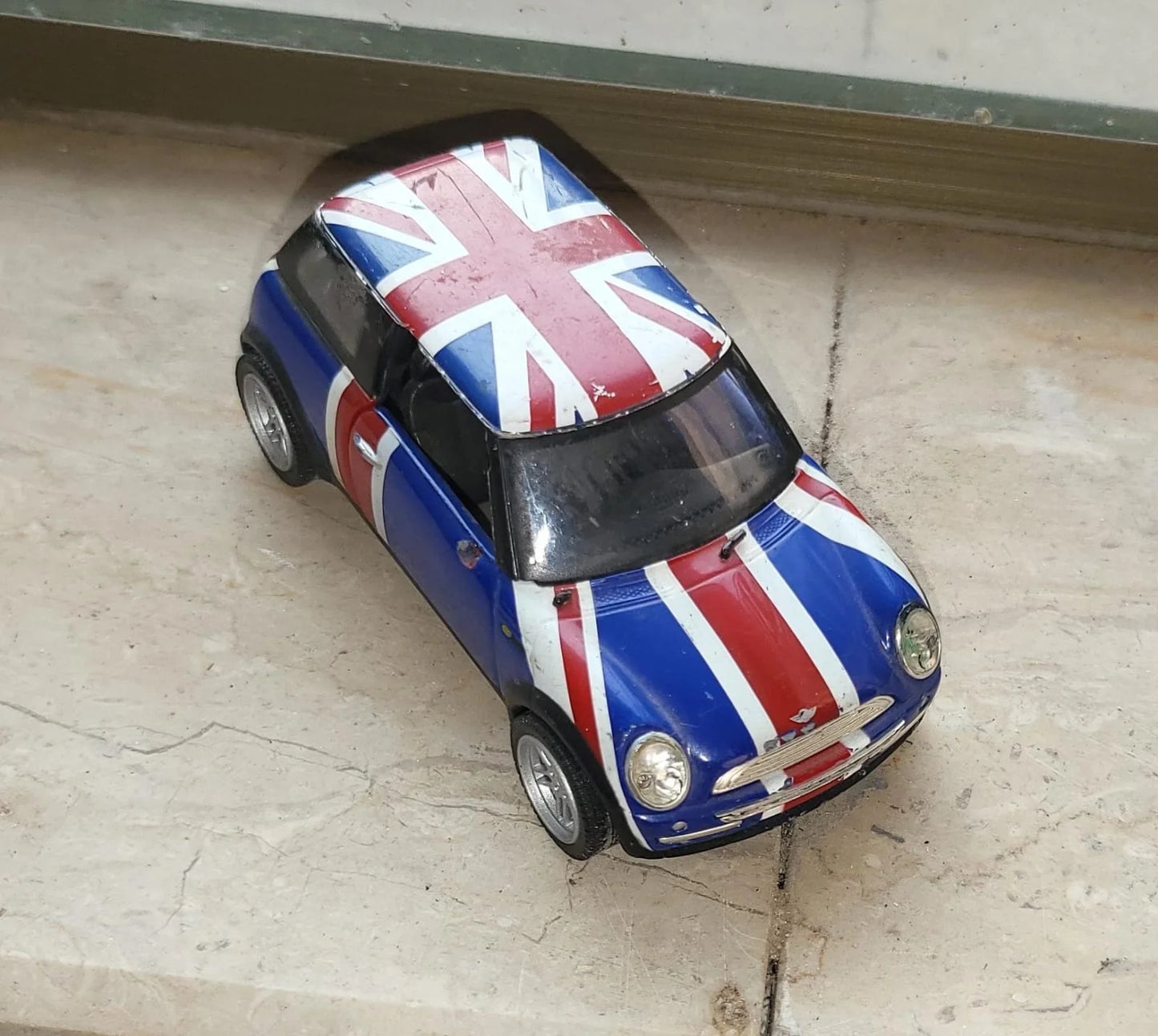 Corgi  Vintage Mini Cooper  Blue Union Jack