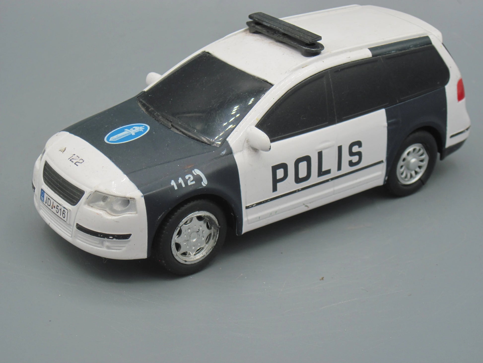Cararama    Polis Car  White
