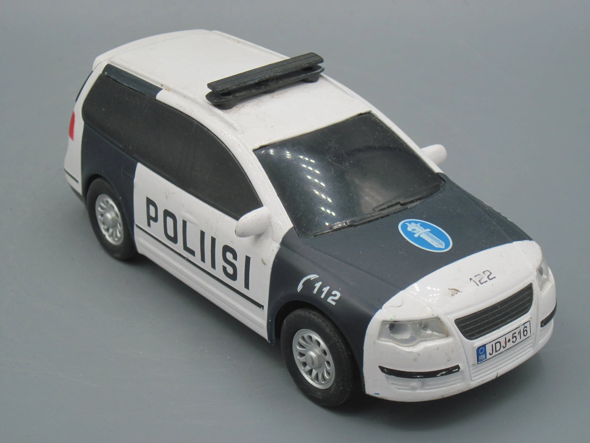 Cararama    Polis Car  White