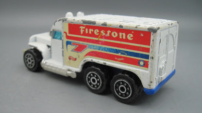 Hot Wheels   Mattel Hauler Firestone  White