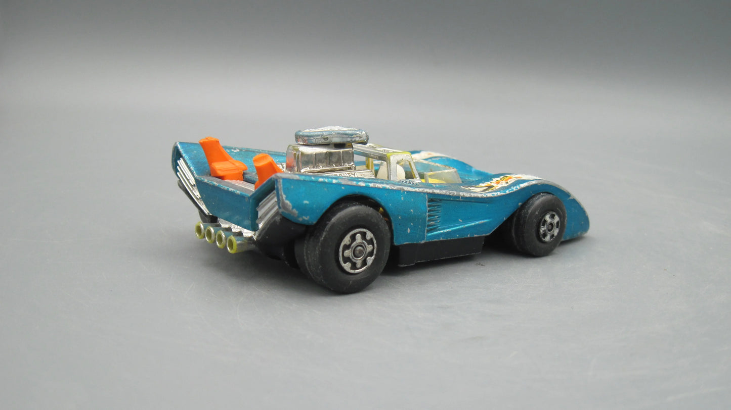 Match Box    Speedkings K-51 Barracuda  Light blue