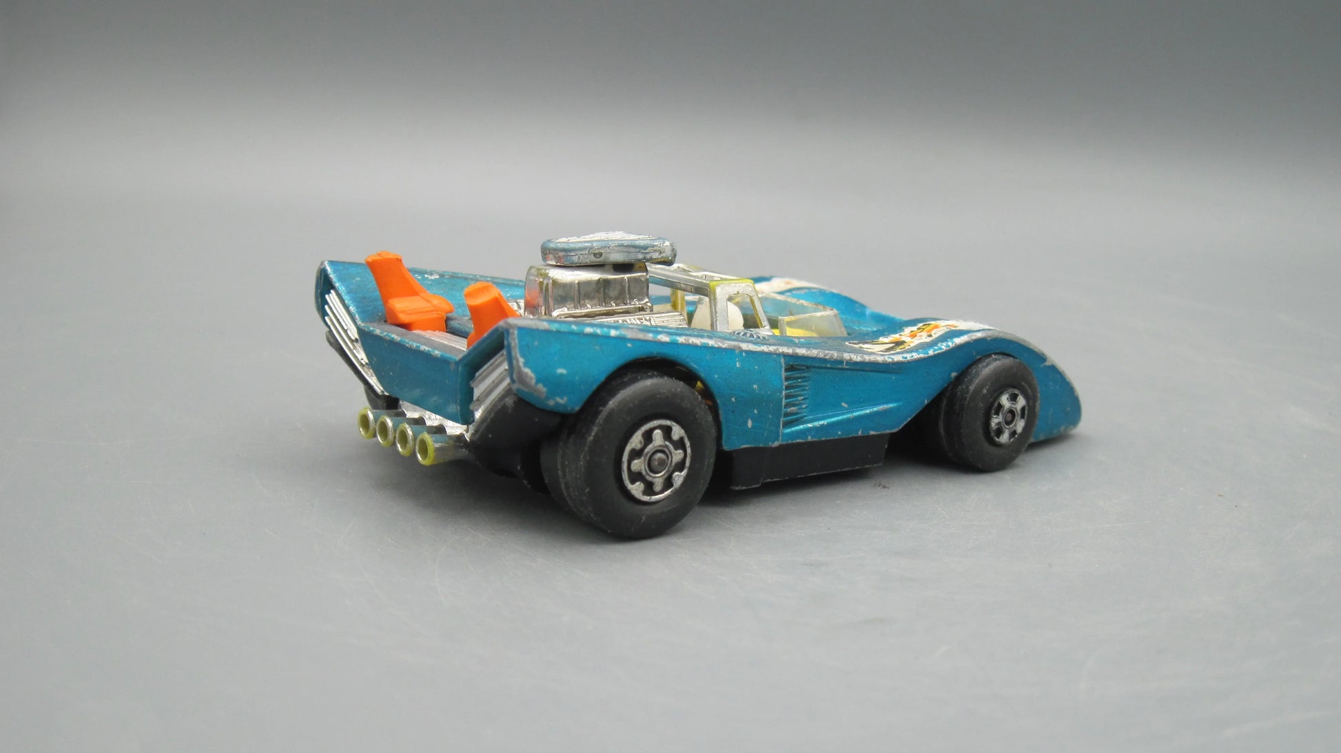 Match Box    Speedkings K-51 Barracuda  Light blue