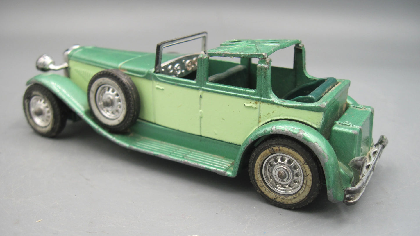 Matchbox   Duesenberg Model J Town Car 1930 Green