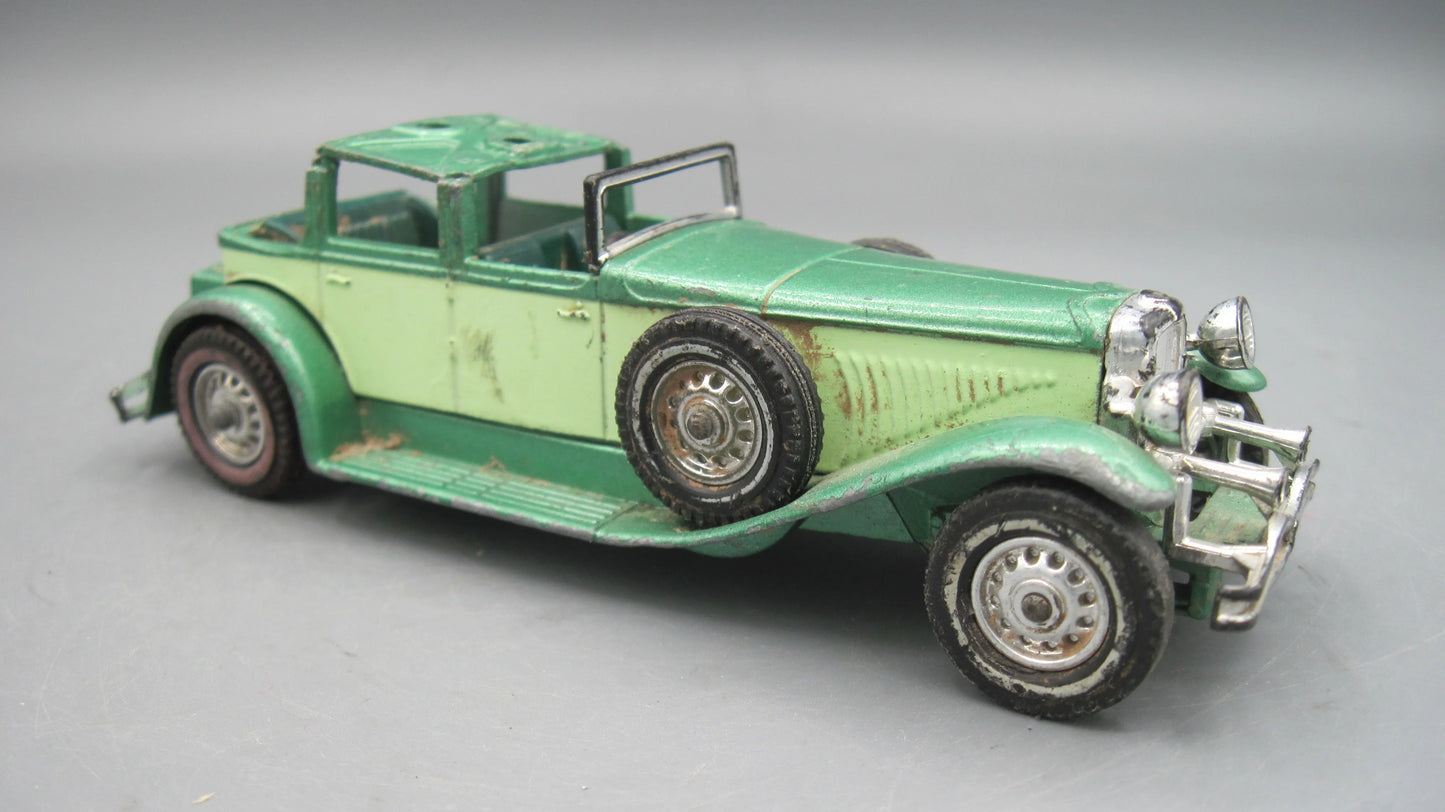 Matchbox   Duesenberg Model J Town Car 1930 Green