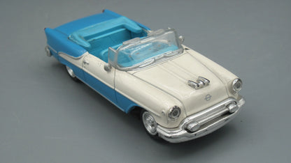 New-Ray   Oldsmobile Super 88 1955 White and Blue 