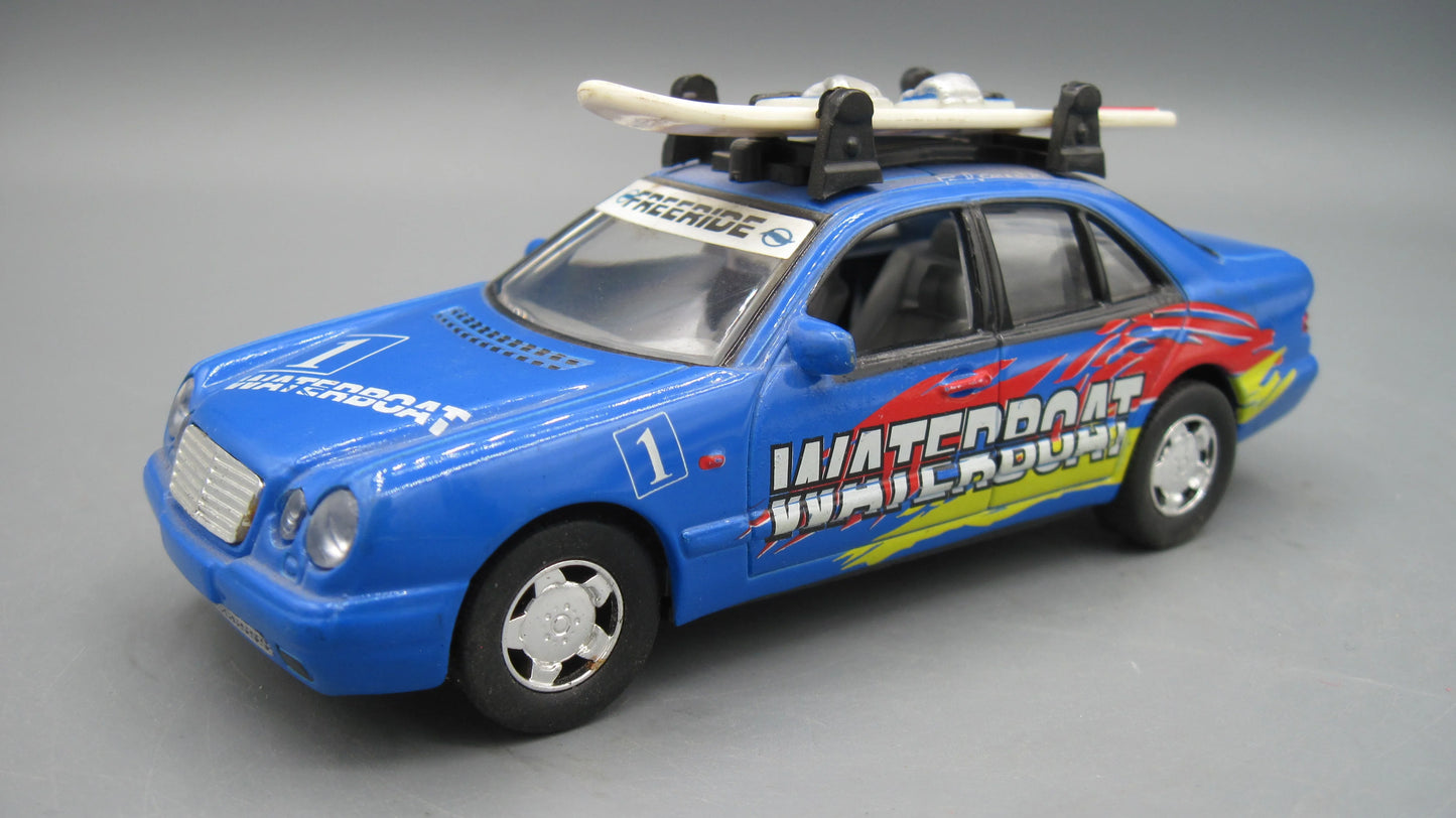 Realtoy   Mercedes-Benz E-Class with Surfing Boat  Blue