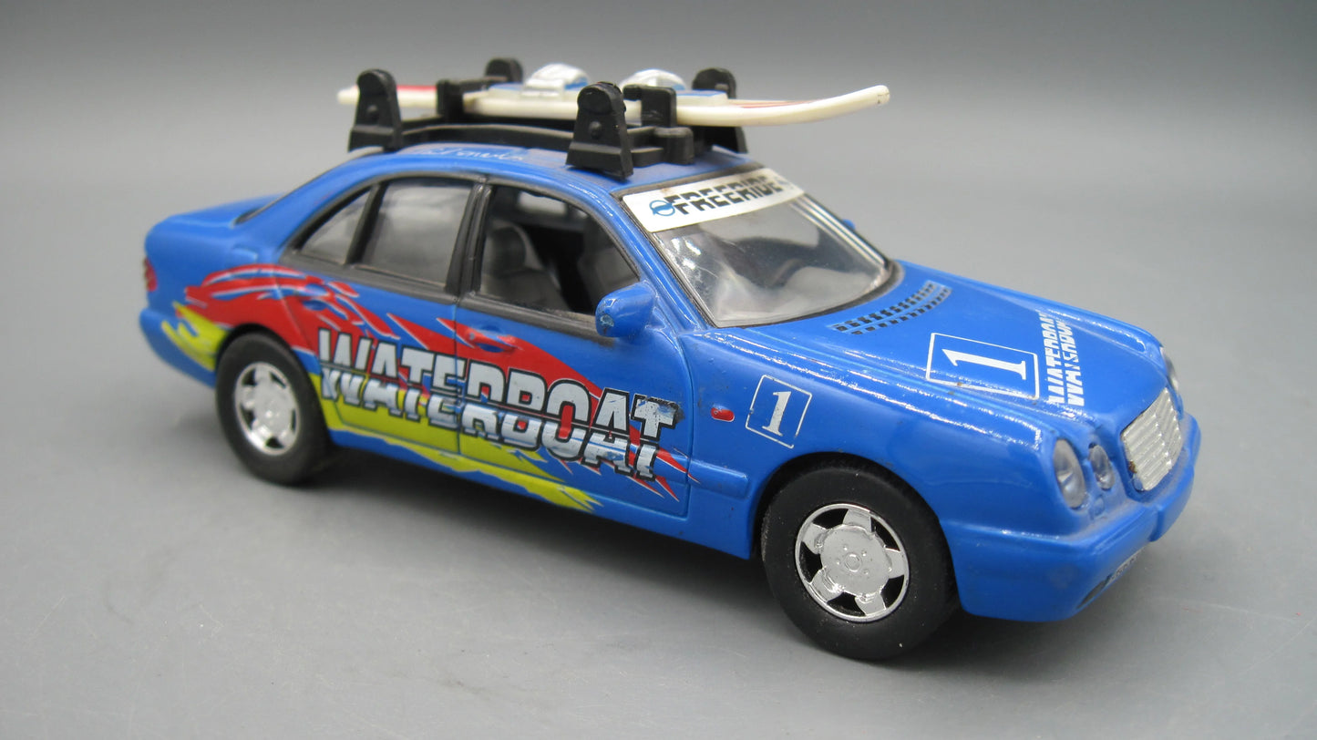 Realtoy   Mercedes-Benz E-Class with Surfing Boat  Blue