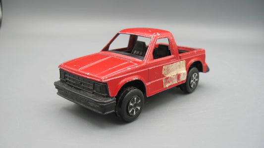 Tootsie Toy   Chevrolet S-10 Pickup truck  Red