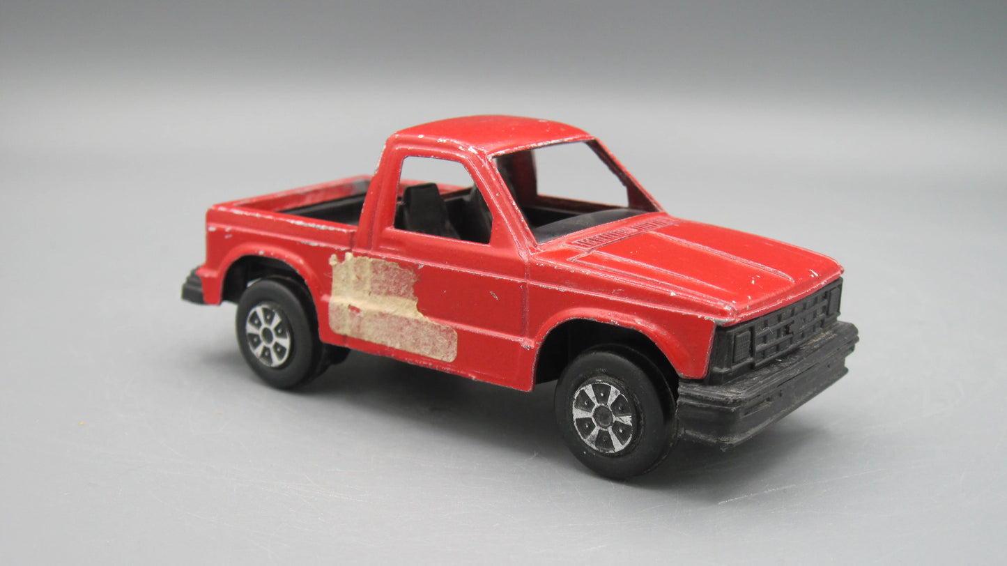 Tootsie Toy   Chevrolet S-10 Pickup truck  Red