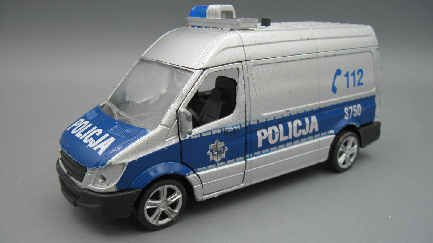 Unbranded    Police Van  Silver