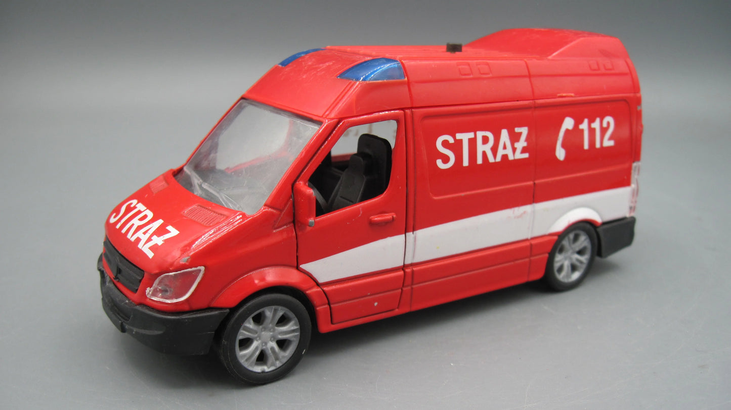 Unbranded   Mercedes-Benz Sprinter Van  Red