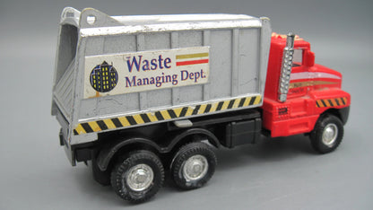 Unbranded    Sanitation Truck  Red & Silver