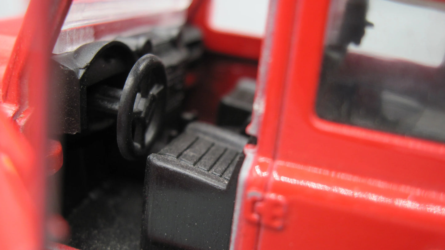 Unbranded   Land Rover Defender Fire Brigade  Red
