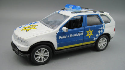 Unbranded    Municipal Police car  White & Blue