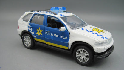 Unbranded    Municipal Police car  White & Blue