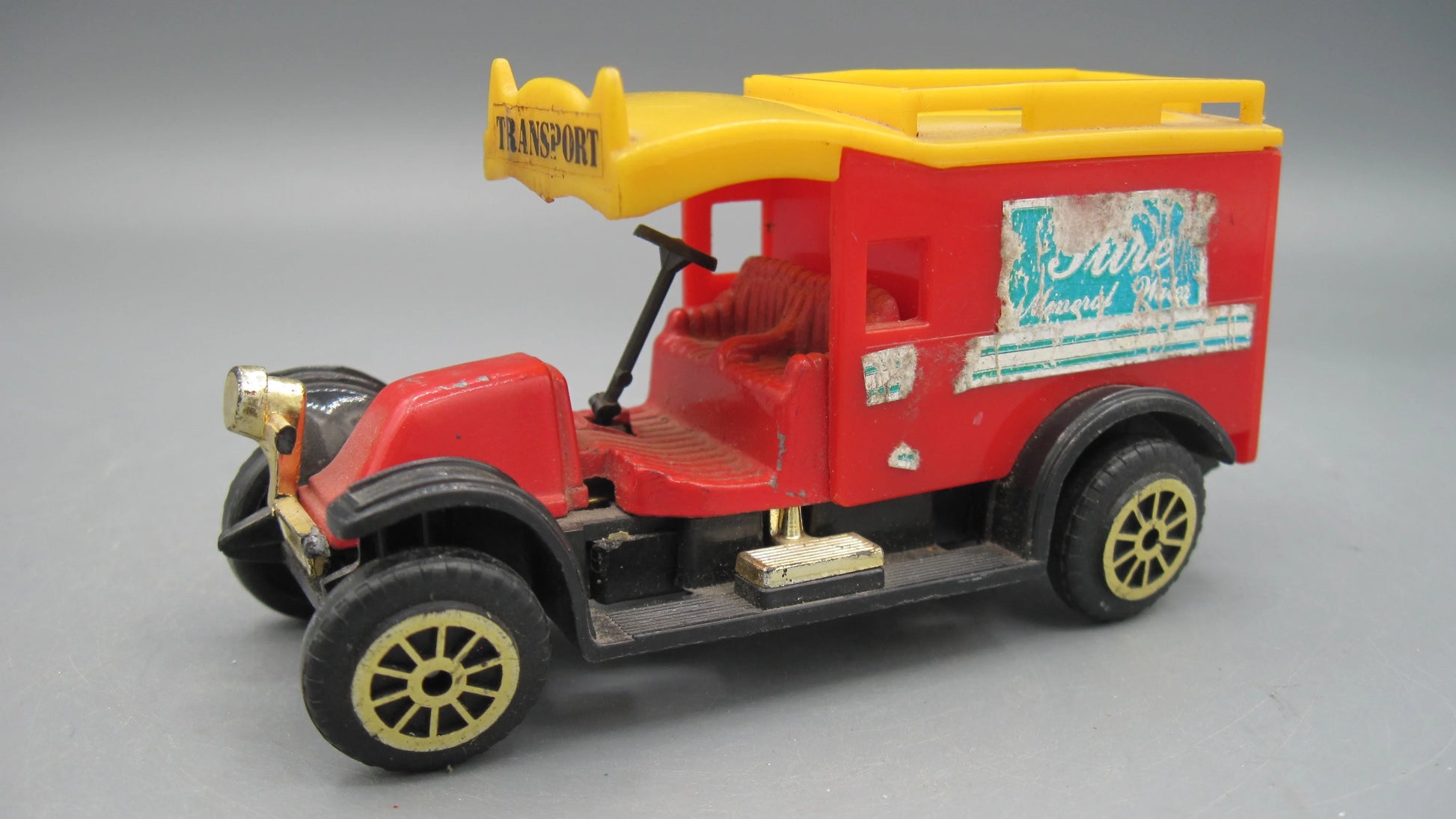Unbranded    Pure Mineral Water Delivery Truck  Red & Yellow