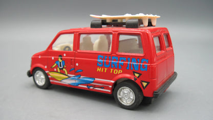Unbranded   Chevrolet Van with Surfing Boats  Red