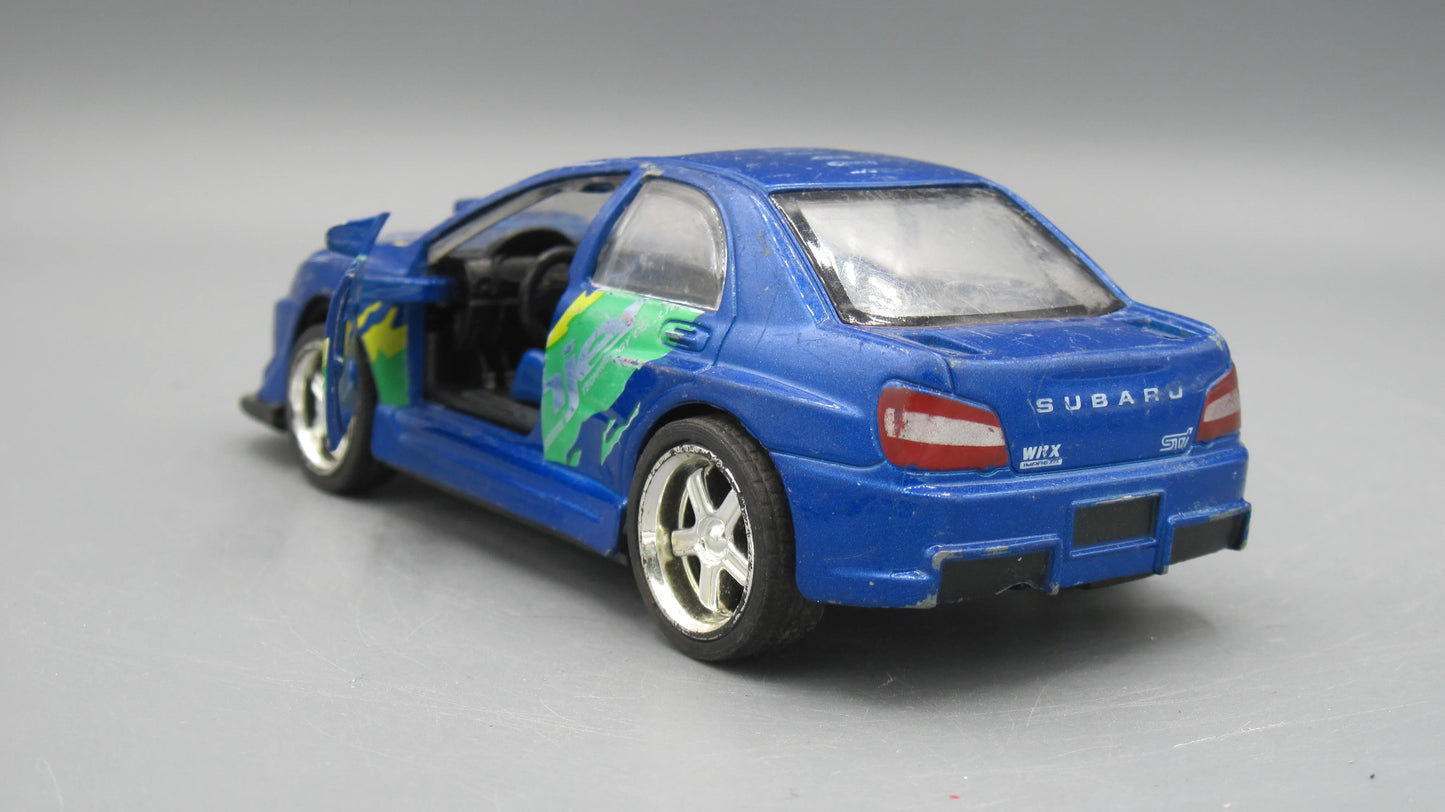 Uni Fortune   Subaru Impreza WRX STI  Blue