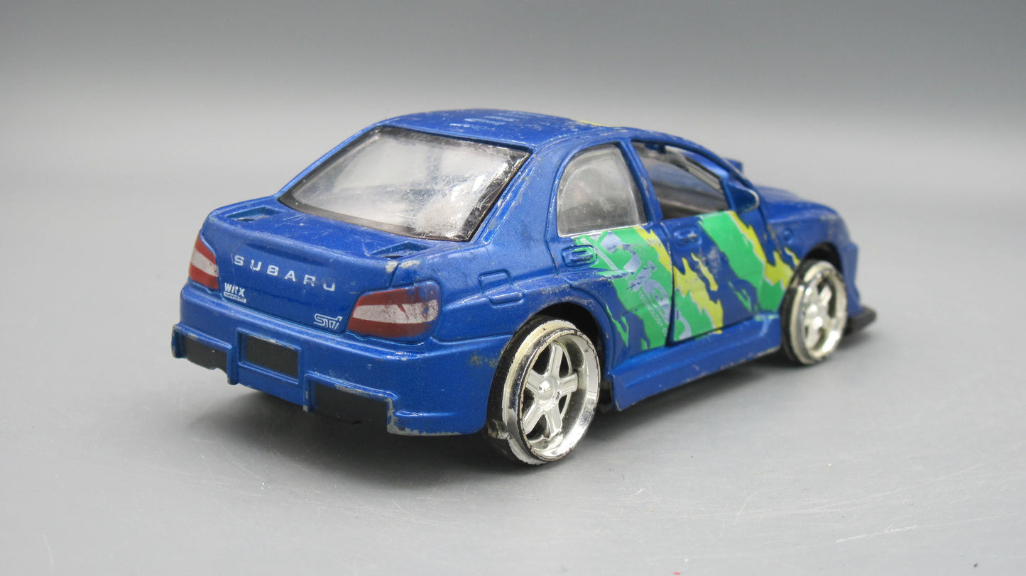 Uni Fortune   Subaru Impreza WRX STI  Blue