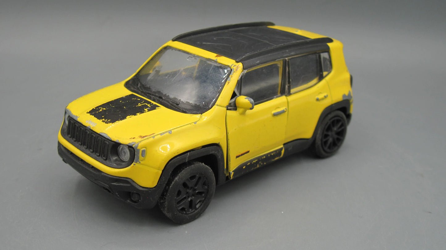 Welly   Jeep Renegade Trailhawk  Yellow
