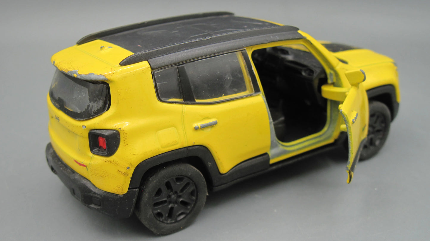 Welly   Jeep Renegade Trailhawk  Yellow
