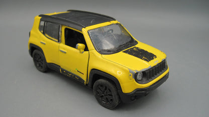 Welly   Jeep Renegade Trailhawk  Yellow