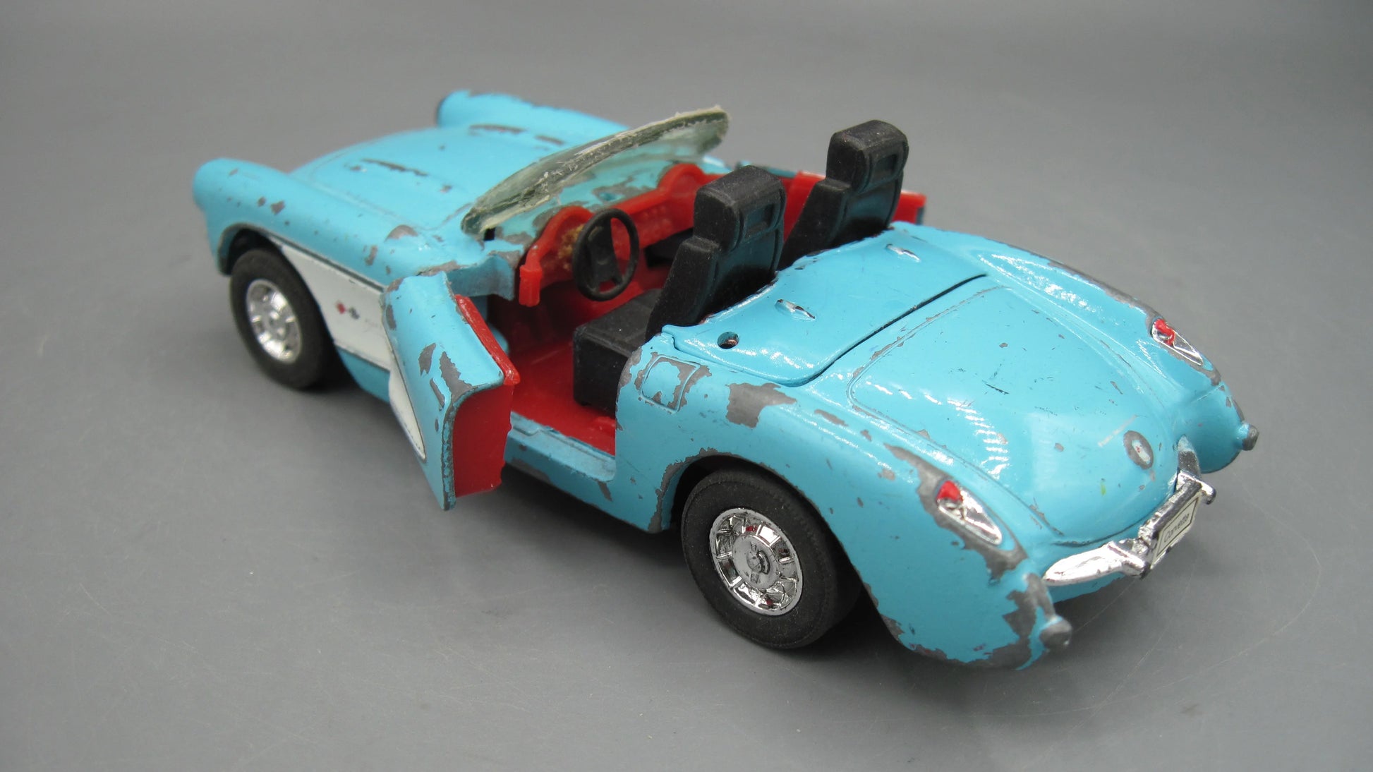 Welly   Chevrolet Corvette 1957 Blue