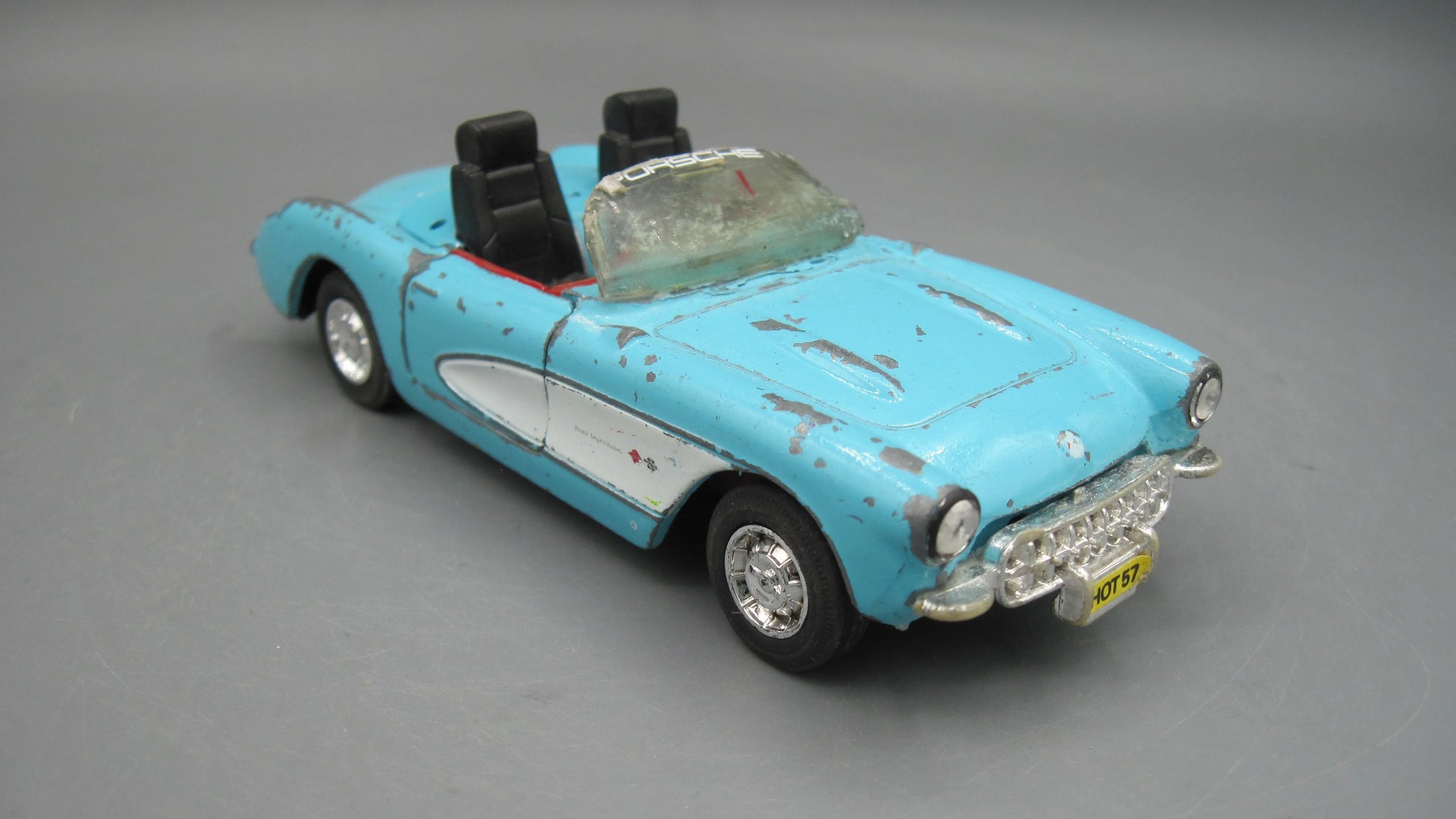 Welly   Chevrolet Corvette 1957 Blue