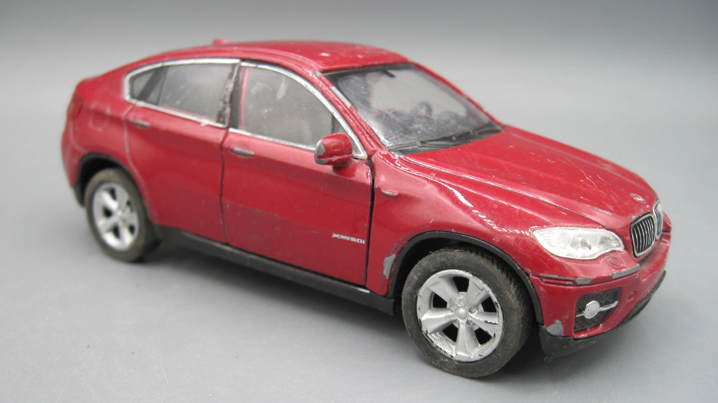 Welly   BMW X6  Maroon
